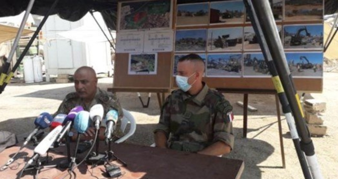 عرض لعمليات الجيشين اللبناني والفرنسي في المرفأ: إزالة 7800 طن من الردميات عرض لعمليات الجيشين اللبناني والفرنسي في المرفأ: إزالة 7800 طن من الردميات