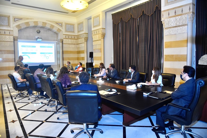 دياب ترأس اجتماعين لمتابعة ملفات الإغاثة والمساعدات في المنطقة المنكوبة من بيروت واستقبل كوبيتش