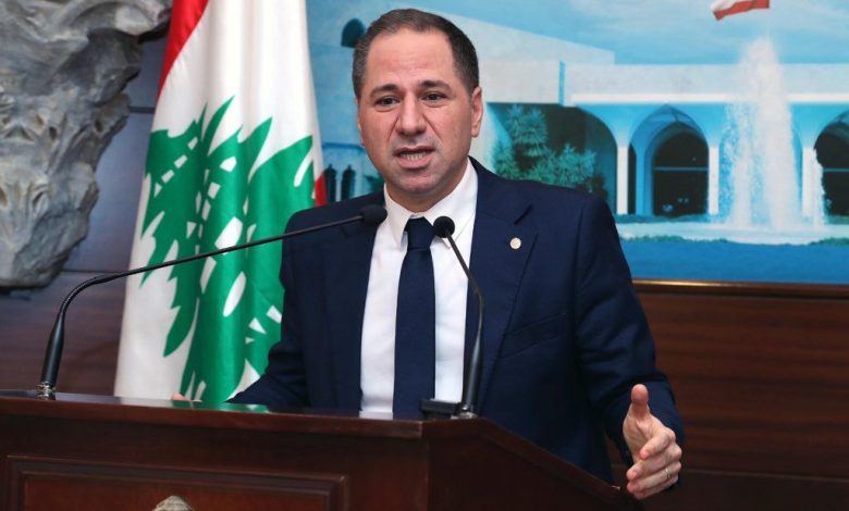 النائب سامي الجميل من قصر بعبدا النائب سامي الجميل من قصر بعبدا