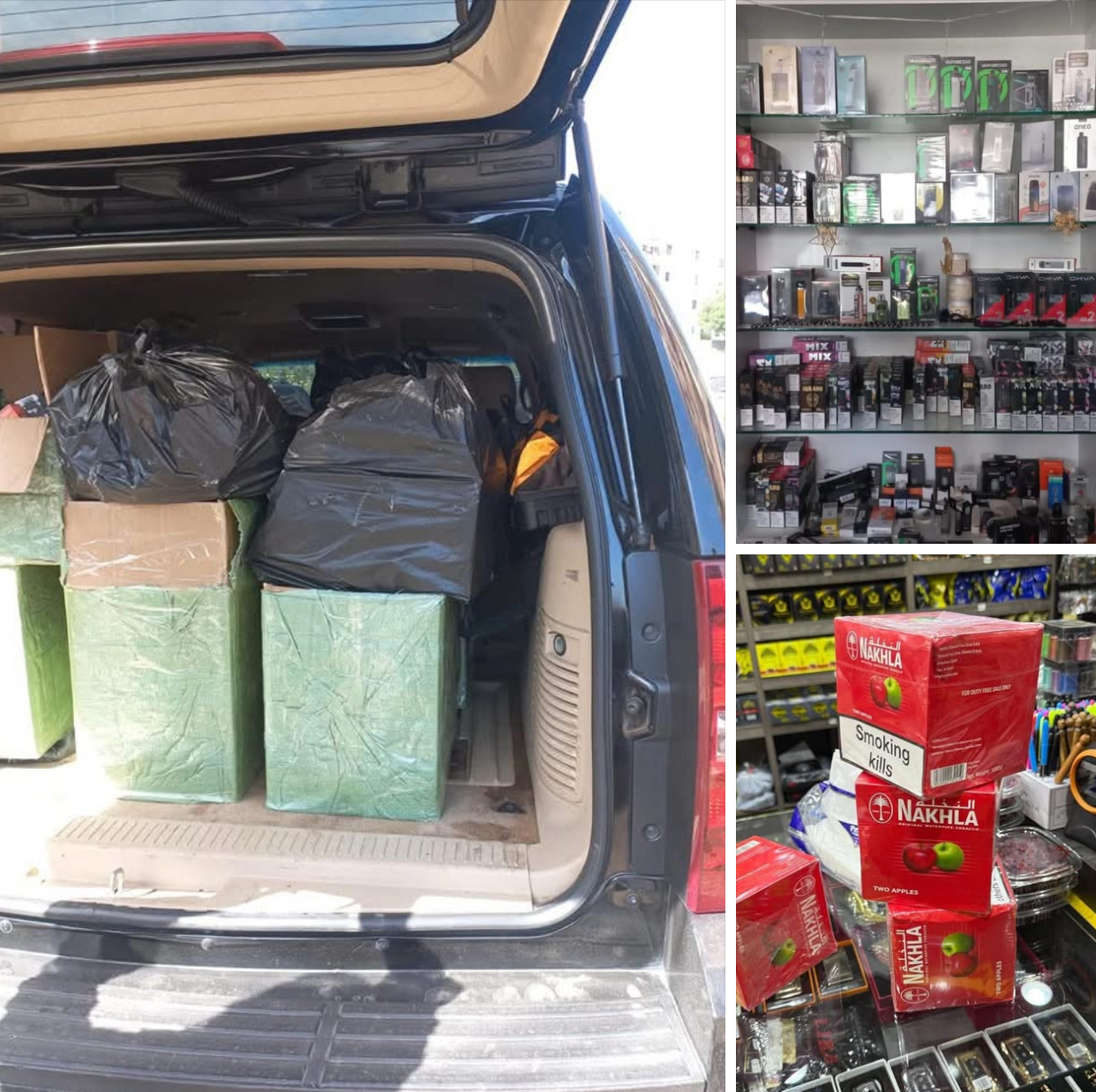 “ألريجي”تضبط مصنوعات تبغية مهرّبة ومزوّرة في طرابلس والدورة “ألريجي”تضبط مصنوعات تبغية مهرّبة ومزوّرة في طرابلس والدورة