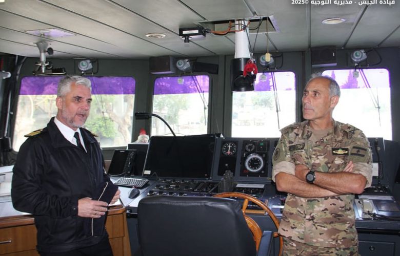حفل تسلم رادار مقدم هبة من السلطات الألمانية إلى القوات البحرية في الجيش